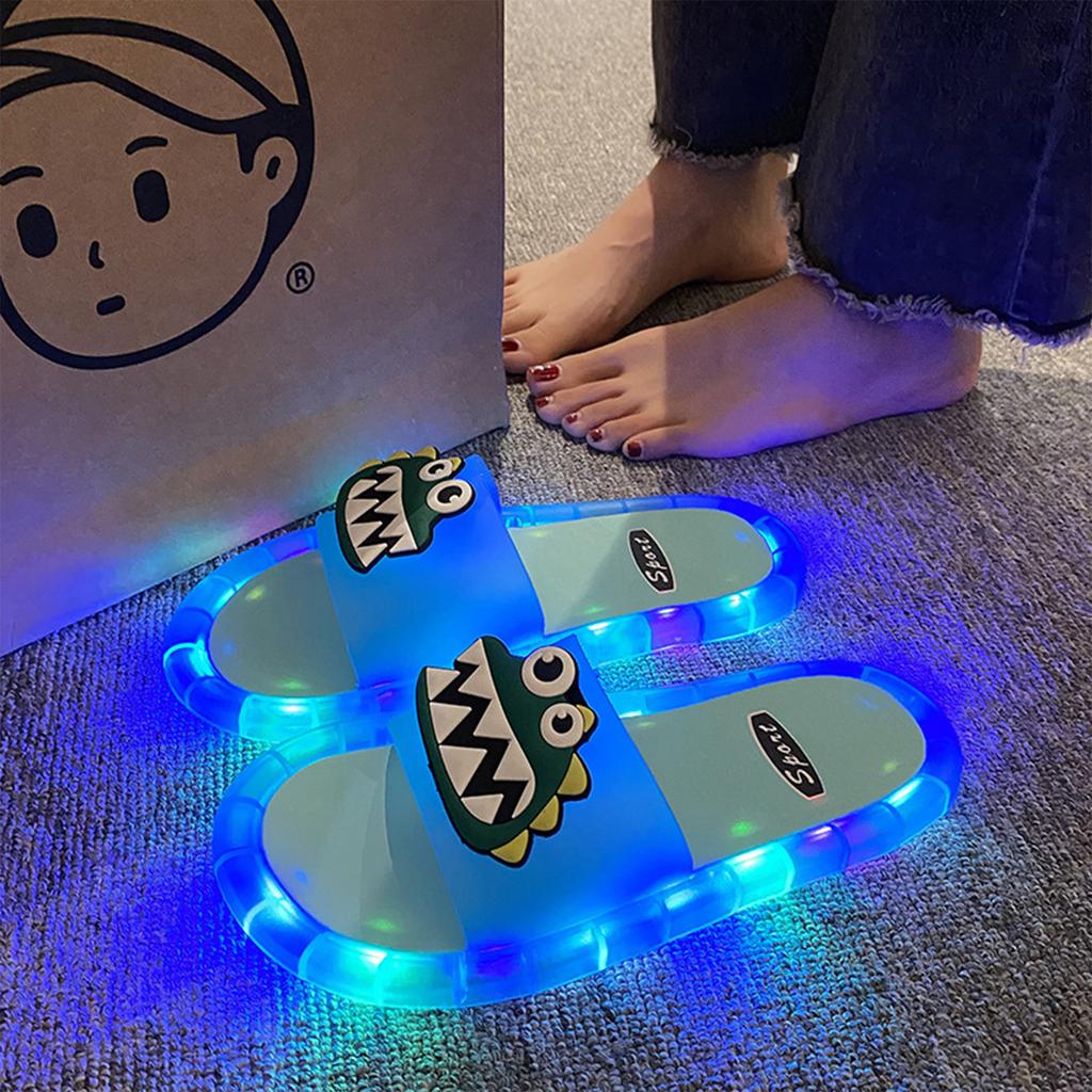 Cool and Personalized Cartoon Home Glowing Slippers