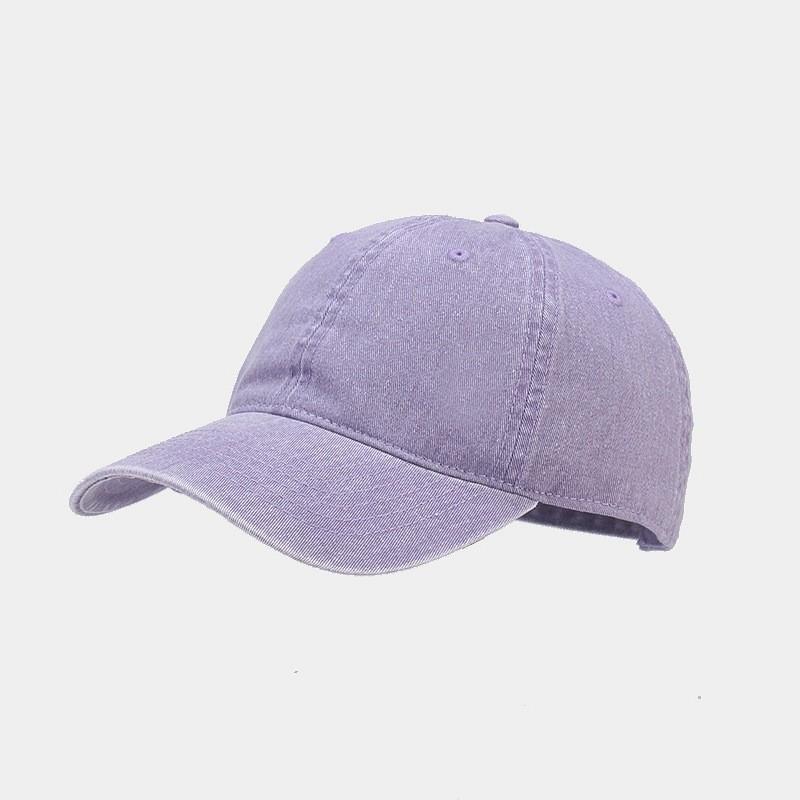 Waterwash Baseball Cap For Men And Women Sun Protection Adjustable Cotton Outdoor Sun Hat