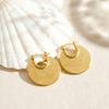 High-End European & American Titanium Steel Fashion Earrings - Women's Non-Fading Stainless Steel Studs, Versatile & Stylish Design
