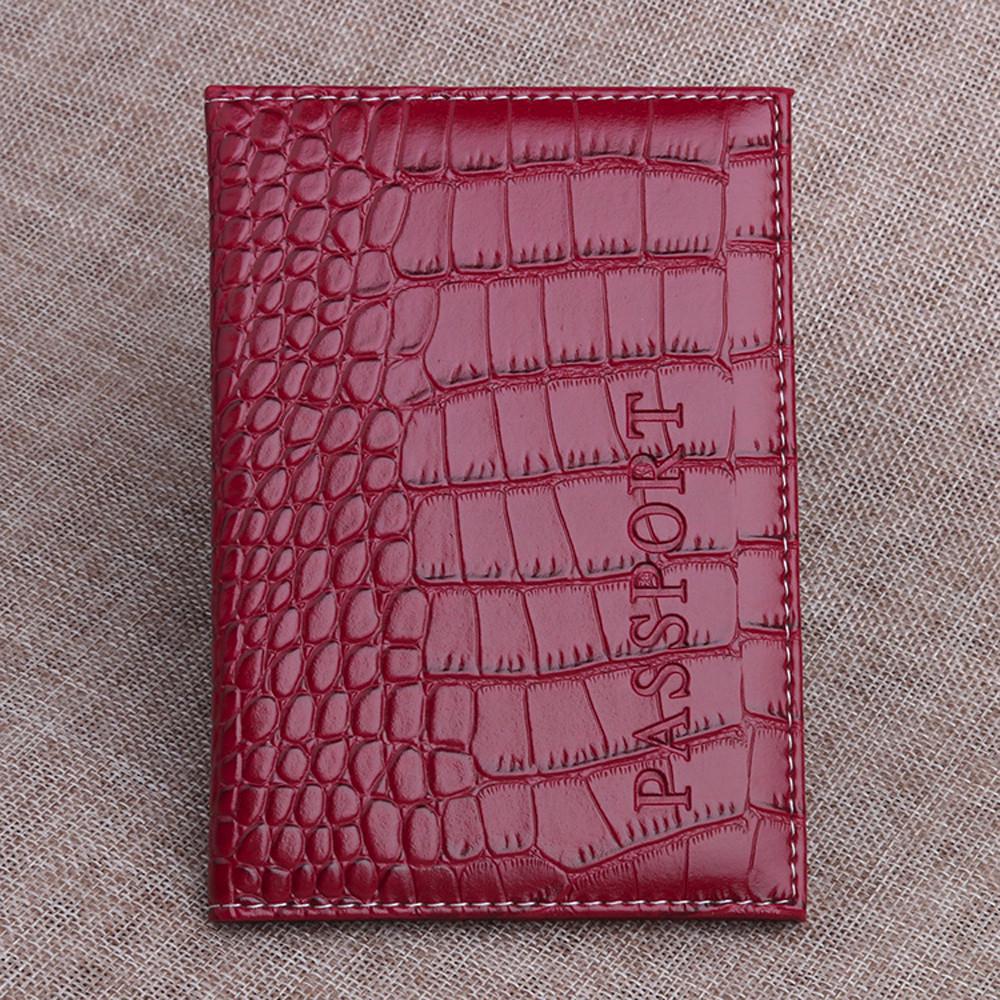 Passport Holder Protector Wallet Business Card Soft Passport Cover Leather