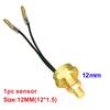 1Pcs 50K Head Plug Water Temperature Sensor 10/12/14/16/17/21mm NPT 3/8 1/8 1/2 Digital Temperature Sensor 12V/24V Universal