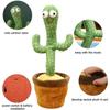 Kids Electronic Shake Dancing Toy with The Song Plush Cute Dancing Cactus Toy Early Childhood Education Toy for Children