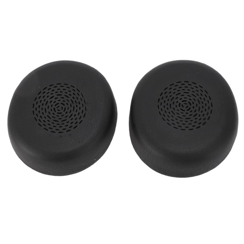 Professional Ear Pads Replacement Protein Leather Replaced Ear Cushions for Jabra Evolve2 75 Wireless Headphones