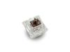 FILCO CHERRY MX2A RGB Mechanical Keyboard FILCO Clear Housing 5-Pin Switches, Brown, 70-Pack, Packaging, (for RGB), FKSW70CH/M-R