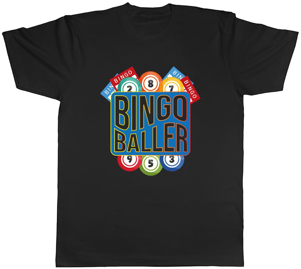 Funny Bingo Unisexs TShirt Number Caller Full House Joke Tee Gift