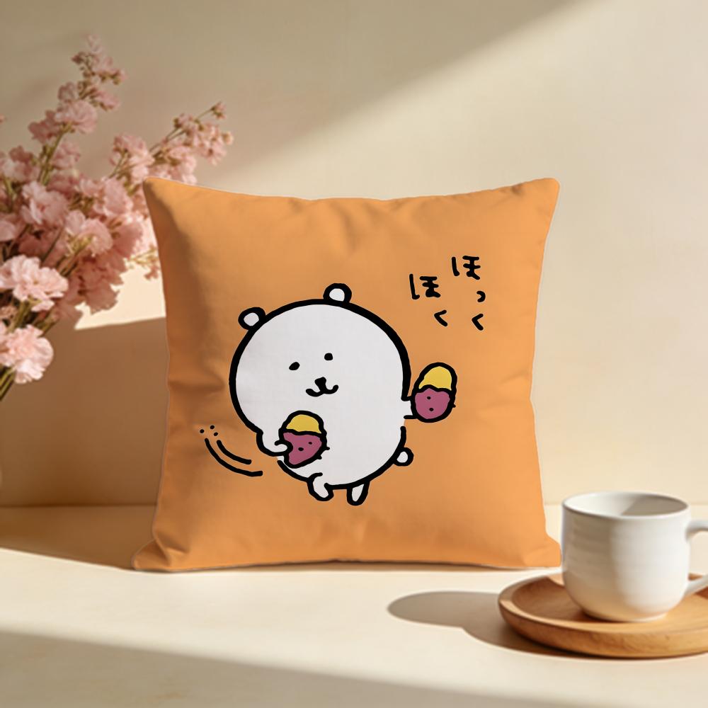 Popular NNagano Bearable Cushion Cover Stylish Washable Pillow Cover Ideal for Couch Bedroom Car Decoration