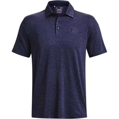 Solid Color Golf Short Sleeve Polo Shirt Men Tops Dark-Blue 1378673-410