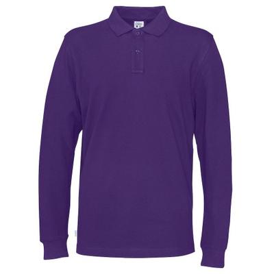 Cotover Mens Pique Long-Sleeved T-Shirt