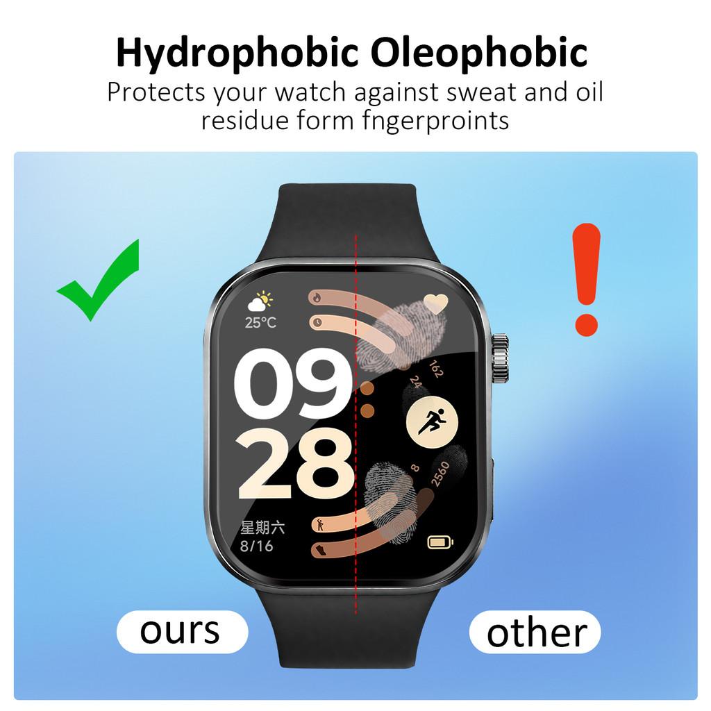 Screen Protector for Xiaomi Redmi Watch 6 Watch5 Ultra-HD Full Coverage Protective Film for Redmi Watch5 Active Lite