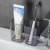 Kubek do płukania ust Przezroczysty kwadratowy pogrubiony plastikowy kubek na szczoteczkę do zębów Kubek do mycia naczyń Kubek na szczoteczkę do zębów