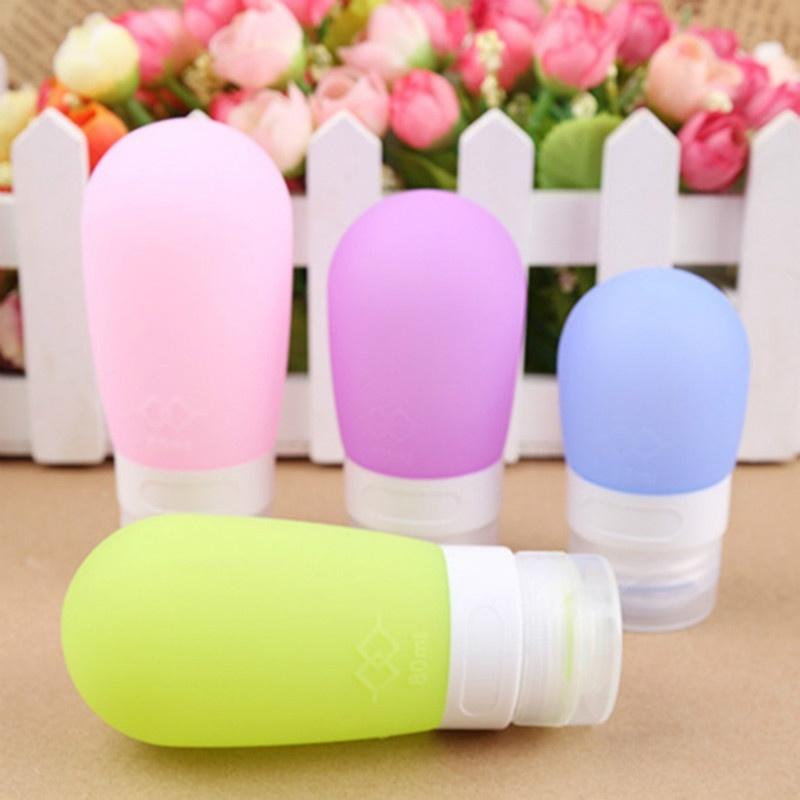 New Silicone Refillable Bottles Portable Small Sample Containers Mini Traveler Perfume Bottles for S