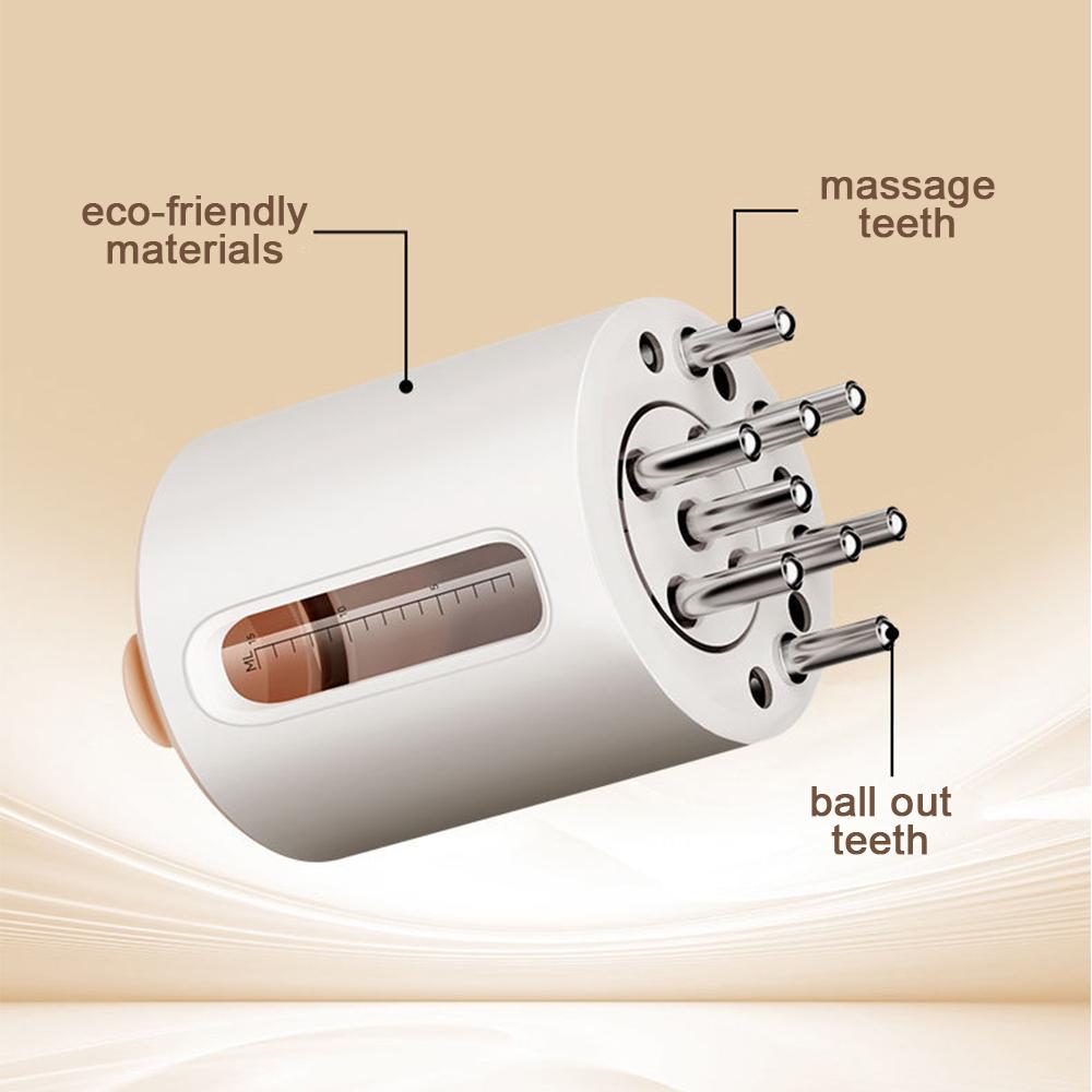 Electric Scalp Massager for Hair Growth Vibration Red Light Therapy Micro-current Stimulation Scalp Hair Oil Applicator Brush