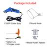 Multifunctional Electric Hot Knife for Cutting Foam, Sponge, and Pearl Cotton with Adjustable Hole Sizes (20-100mm)