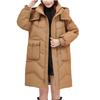 Medium and long thick down jacket women's winter new Korean version down white duck down women's down jacket