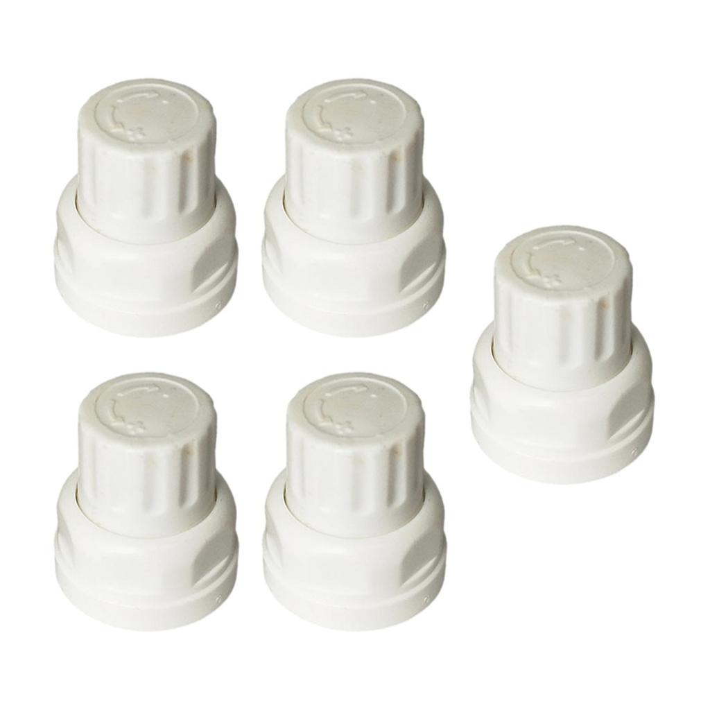 5x Radiator Valve Caps Professional Adjustable Replacement Cover Valve