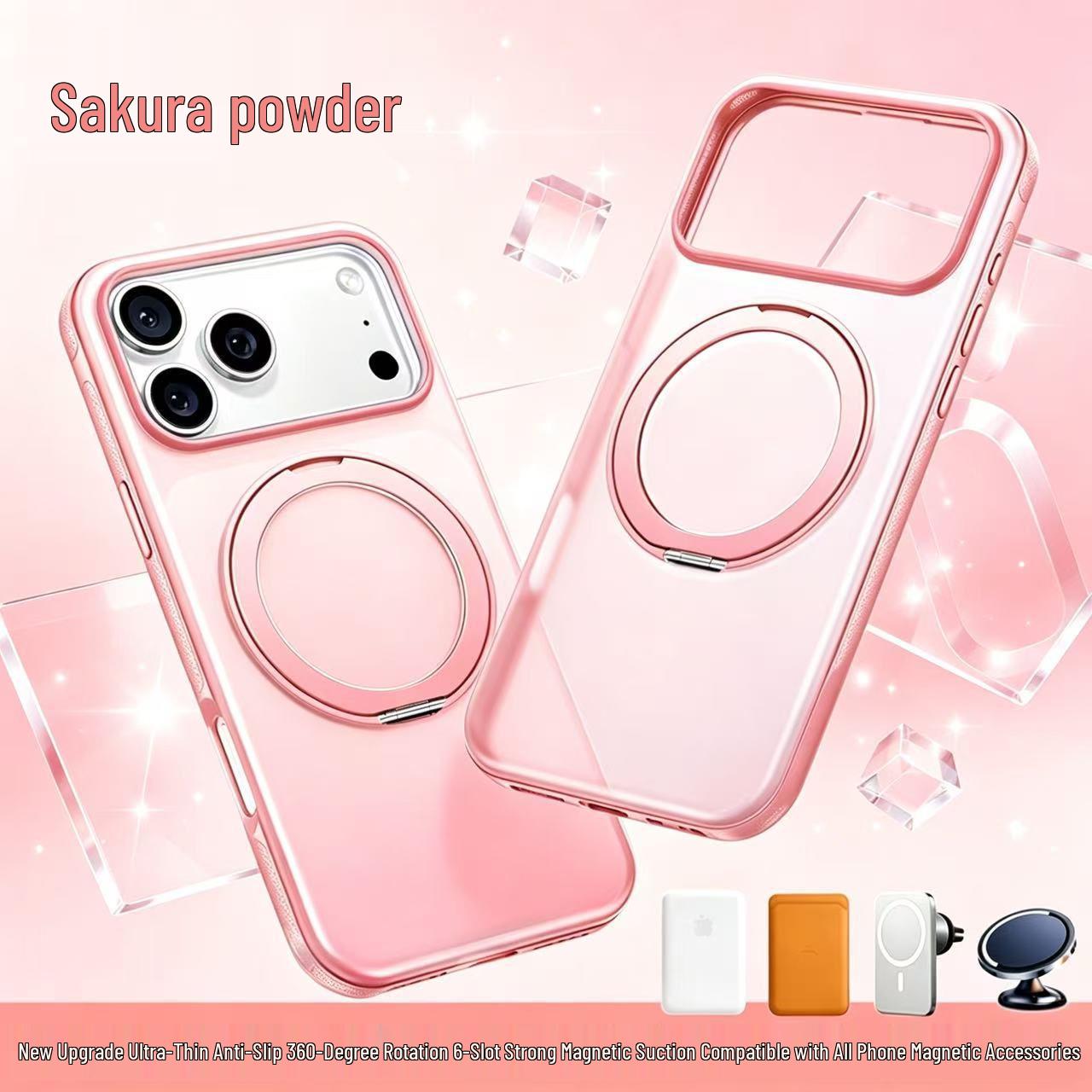 

Drop-proof 360° Protective Case with Magnetic Holder for iPhone 17 Pro Max Contact Customer Service for Customization