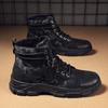 Fashion Shoes for Mans Camouflage High-top Platform Sport Boots Outdoor Hiking Non-slip Wear-resistant Fad Men's Shoes Zapatillas Hombre