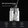 TOMIC Double-Layer Glass Tea Infuser Cup