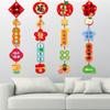 Hanging Ornament New Year Pendants Chinese Style Happy New Year Spring Festival Decorations Year of the Snake Pendant