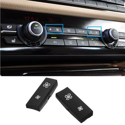 Car Heater Climate Control Wind Air Volume Air Conditioning Switch Fan Button Cover For BMW F10 F11 F01 F02 F06 F07 F12 F15