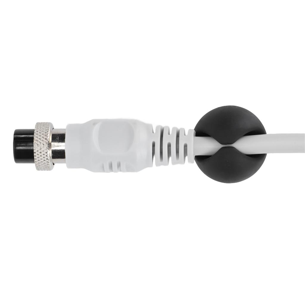 10pcs Cable Clip Cord Self Adhesive Wire Management for Beauty Equipment Desk Data Lines