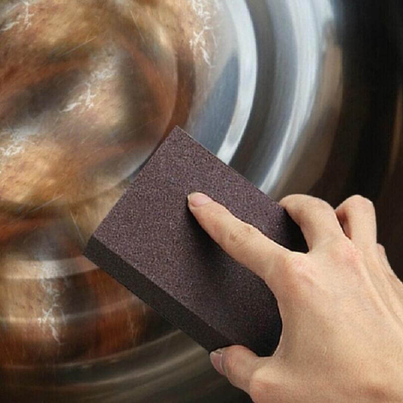 Нано-магическая губка для угольных горшков: Очистка от масляных пятен и ржавчины