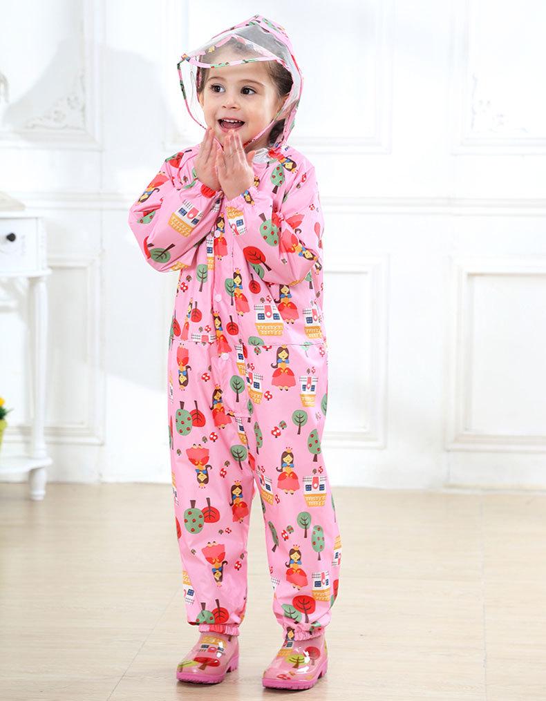 Children's Raincoat for Boys and Girls - Kindergarten and Baby Sizes
