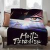 HOT ANIME J Jigokuraku Blanket Design Lightweight  For Dorms, Naps, Living Room, Office,Sofa,All Season