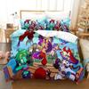 Shantae Half-Genie Hero Bedding Set Single Twin Full Queen King Size 3D Anime Game Duvet Cover for Adult Kid Bedroom