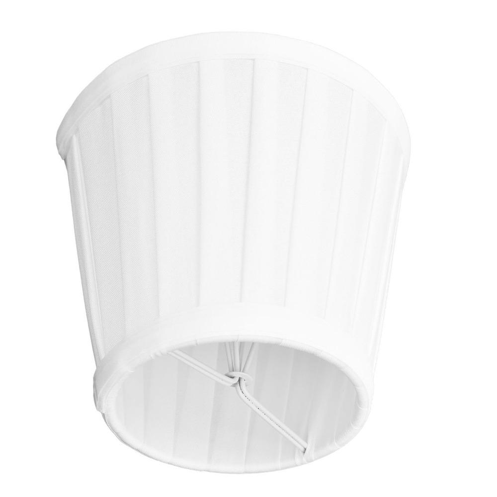 2PCS Fabric Small Lamp Shades Clip On Design Modern Simple Lampshade Modern Table Lampshade Bedroom