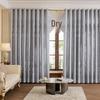 Light Gray Jacquard Blackout Curtains: Elegant, Insulating, Privacy-Enhancing for Living Room & Bedroom