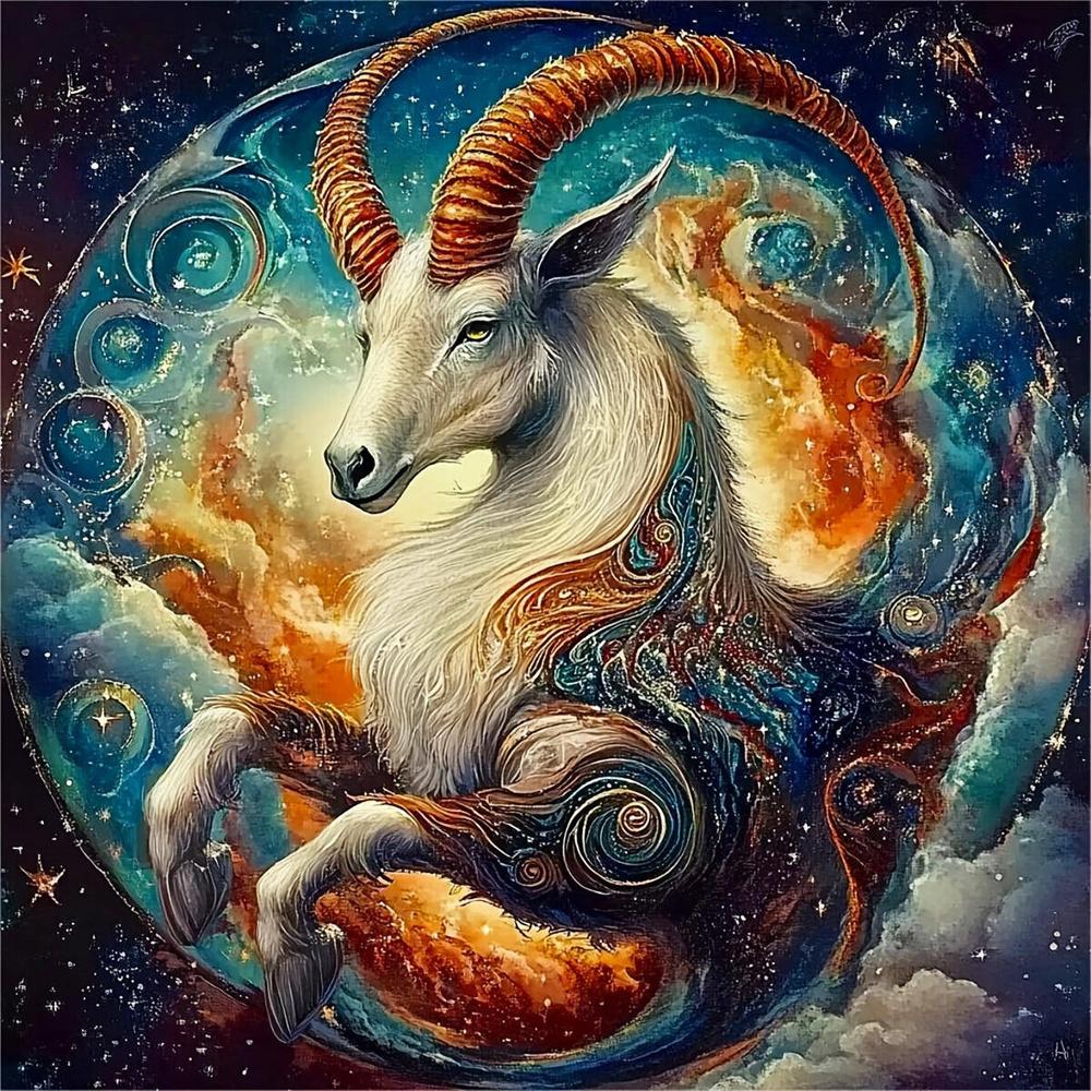 DIY Diamond Embroidery Constellation 5D Diamond Painting Leo Aries Full Round Drill Mosaic Set Decor For Home