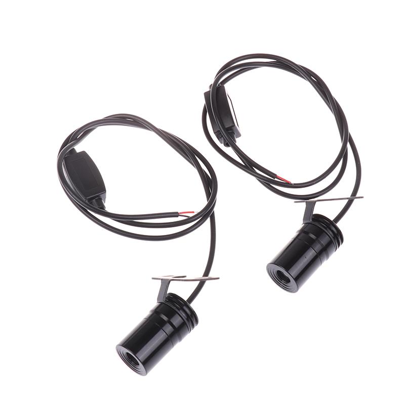 2 Stück Antikollisions-Laserlicht Motorrad Engelsflügel LED Projektionslicht Elektroauto Straßenmodifikation Willkommensdekoration