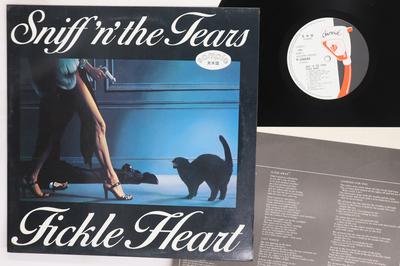 LP Record SNIFF N TEARS  Fickle Heart P10869ZPROMO CHISWICK 1980 Japan Rock Used