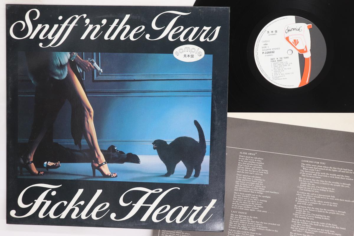 

LP Record SNIFF N TEARS Fickle Heart P10869ZPROMO CHISWICK 1980 Japan Rock Used