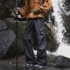 Wassup Sohot Wrinkle-Effect Straight-Leg Cargo Pants