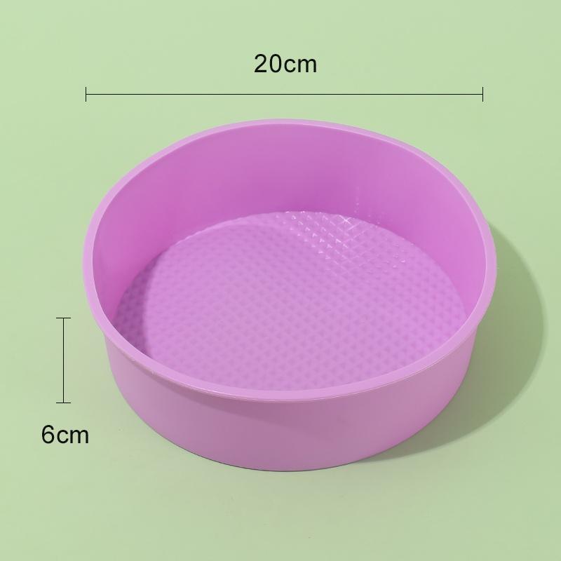 24CM Square Cake Pan Toast Pan Bread Pan Silicone Baking Pan Baking Forms For Pastry Accessories Tools Food Grade Silicone Mould