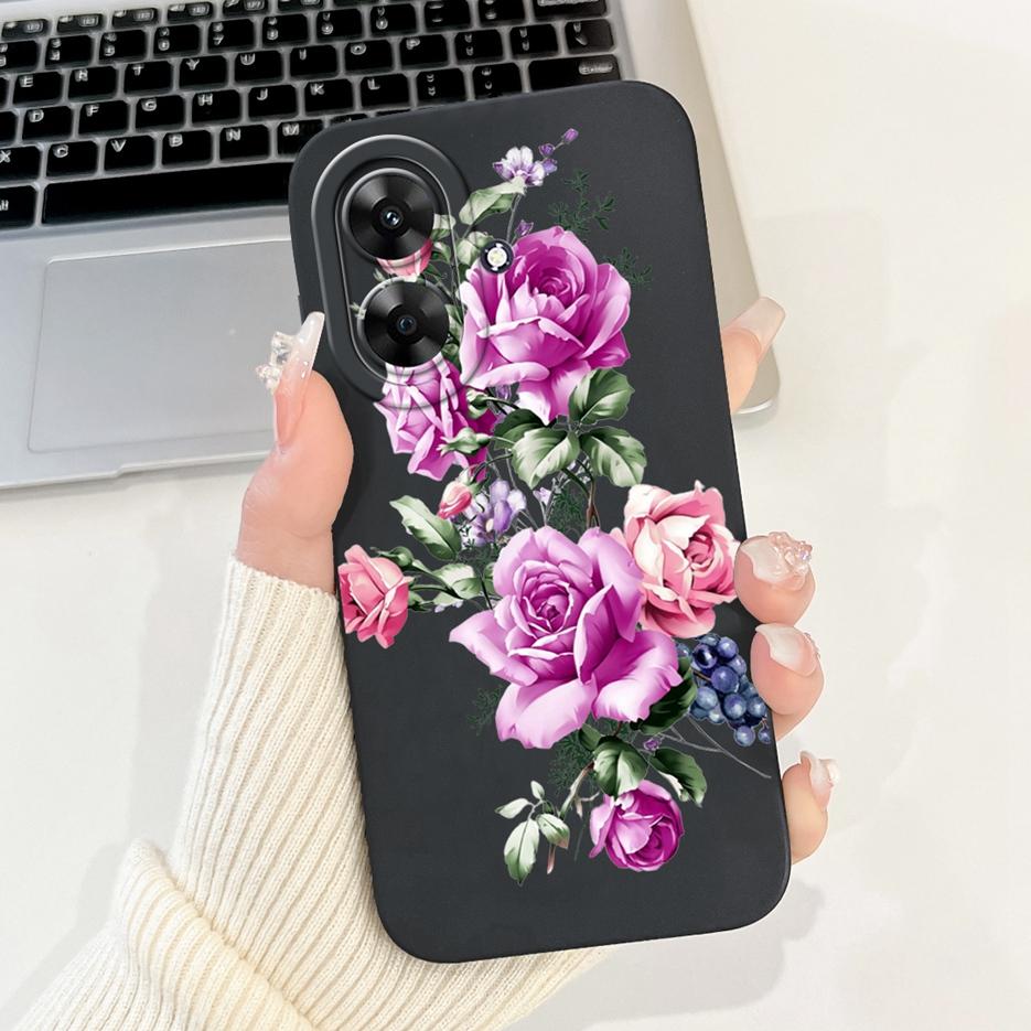 Für Realme Note 60 Hülle Luxus Kunst Bemaltes Cover Stoßfest Weiches Silikon Handyhülle Für Realme Note 50 Note50 Note60 Rückseite