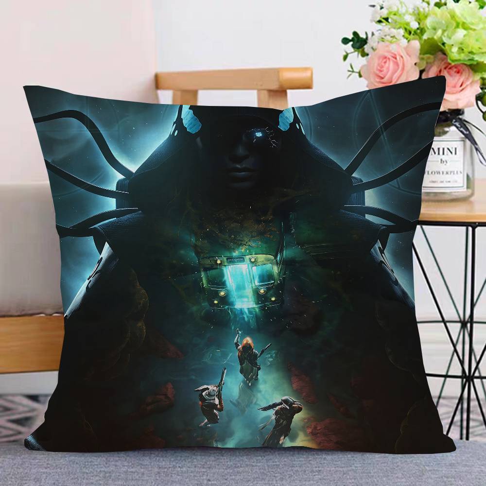 Hot Games Destiny 2 Pillow Gift Home Office Decoration Bedroom Sofa Car Cushion Cover Case 45X45