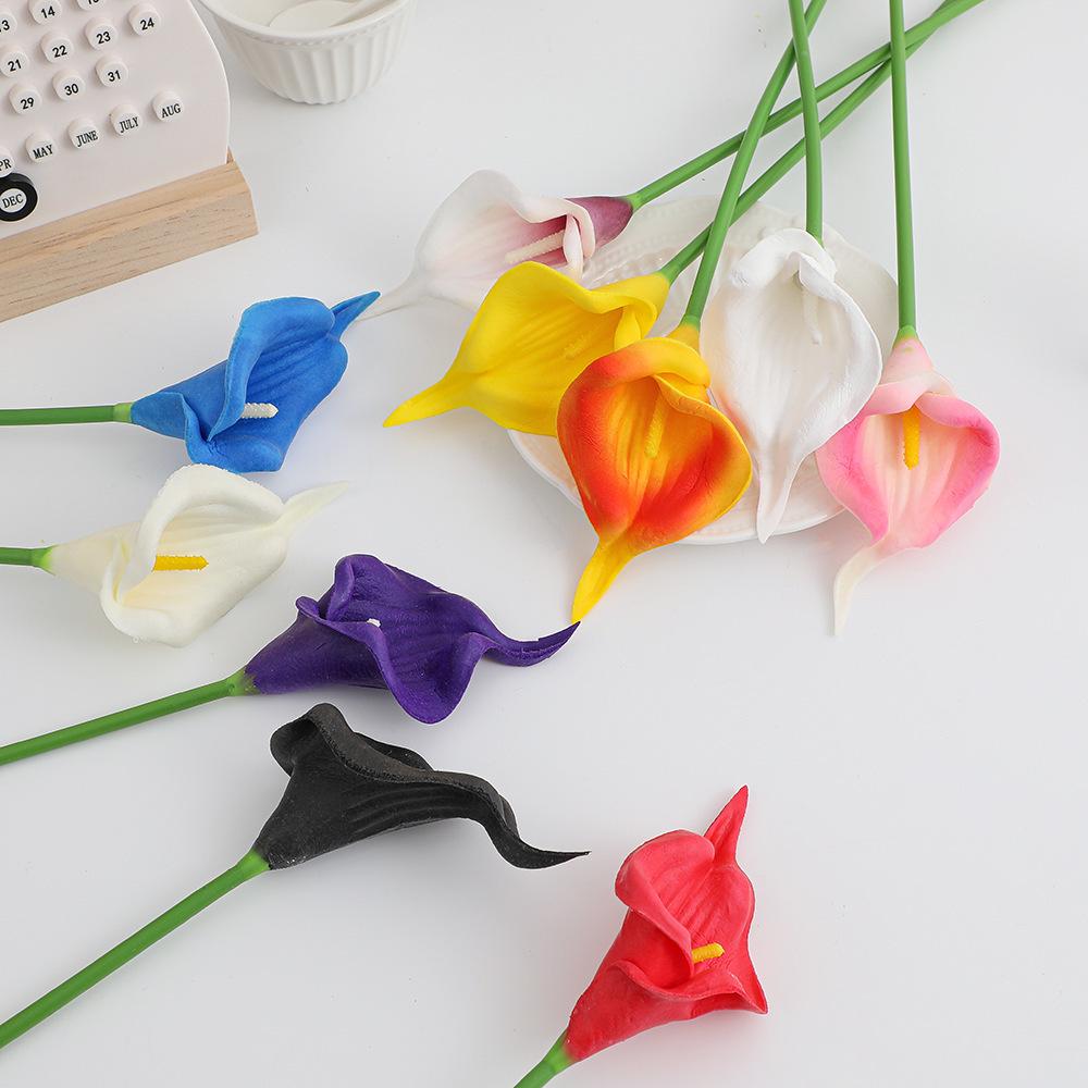 Calla Lily Artificial Wedding Bouquet - Home & Table Decor Flower Ornament