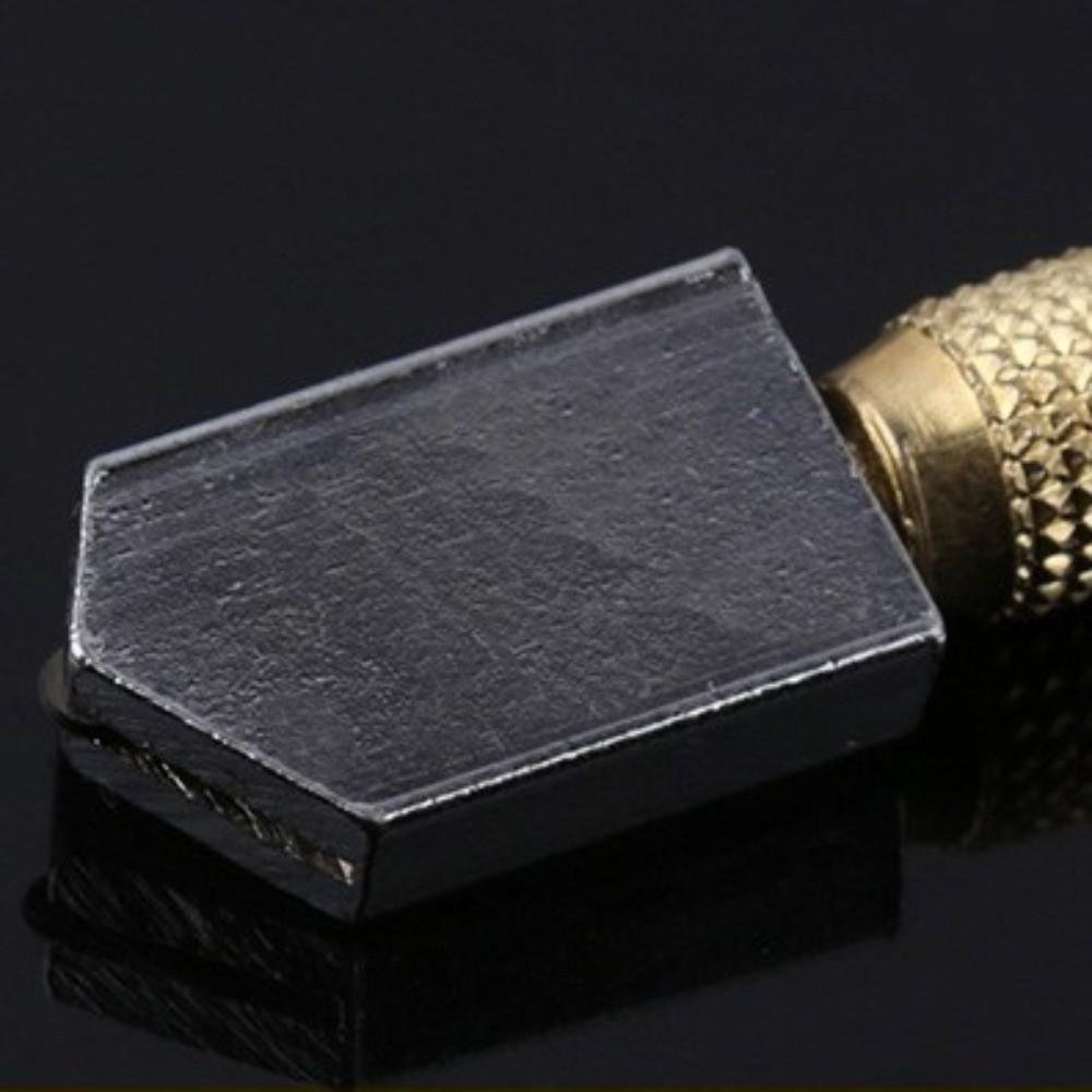 Useful Metal Glass Cutter Anti-Skid Handle Cutting Minerals Diamond Cutter Easy To Use Cutting Tool Mirror Cutting