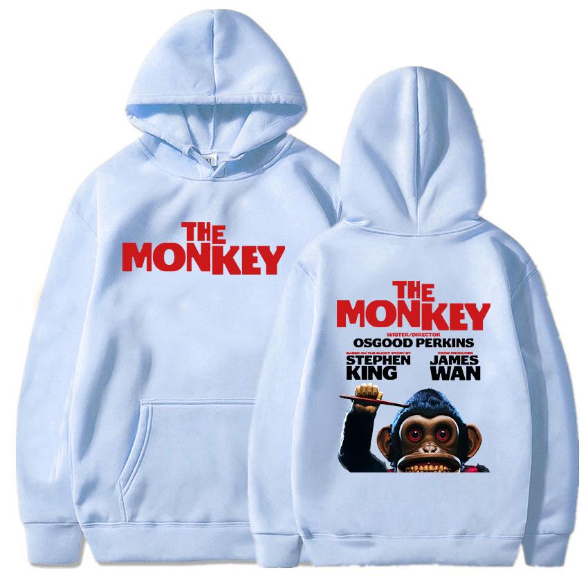 The Monkey New Movie 2025 Hoodies Hooded Women Men Sweatshirts Unisex Streetwear Long Sleeve Moletom Feminino Sudaderas Clothing