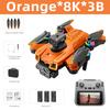 Genuine Drone A19 Pro 8K Professional HD Dual Camera Photography Brushless Foldable Quadcopter 5G GPS RC Distance 360°Obstacle Avoidance Drones Toys