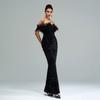 Europese en Amerikaanse Dames High-End Elegante en Sexy Lange Pailletten Feest Jumpsuit Dames Jumpsuits Lang