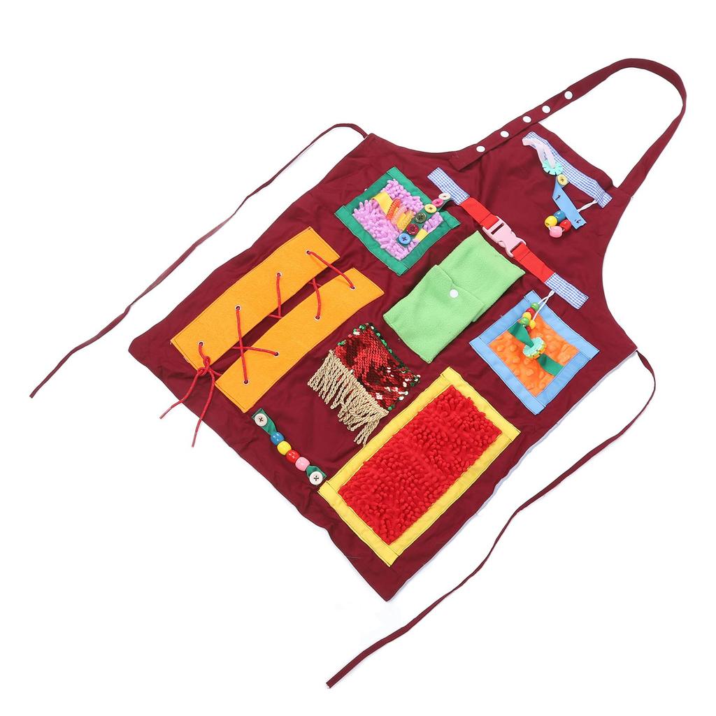 Starší Zástěra Demenční Deka Multifunkční Úleva od Úzkosti Snadno Skladovat Měkká Senzomotorická Pomůcka pro Seniory