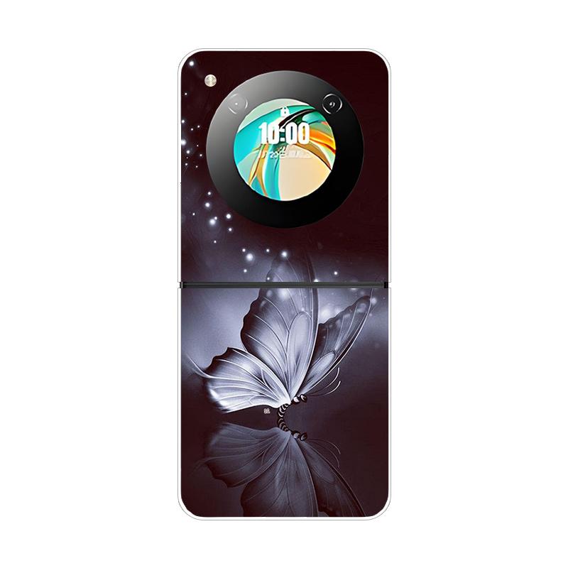 For ZTE Nubia Flip Flip2 Telefoncover Beskyttende Hård PC Skal Stilfuldt Dyremønster Gennemsigtigt Cover Til ZTE Libero Flip Covers