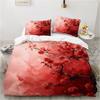 Bedding Set Digital Print Comfortable Duvet Cover for Home Bedroom Decoration, 1 Duvet Cover and 2pillowcase with Zippers