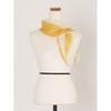 Shop   Women Diamond Pattern Petit Scarf Yellow Drn Wsc 0723
