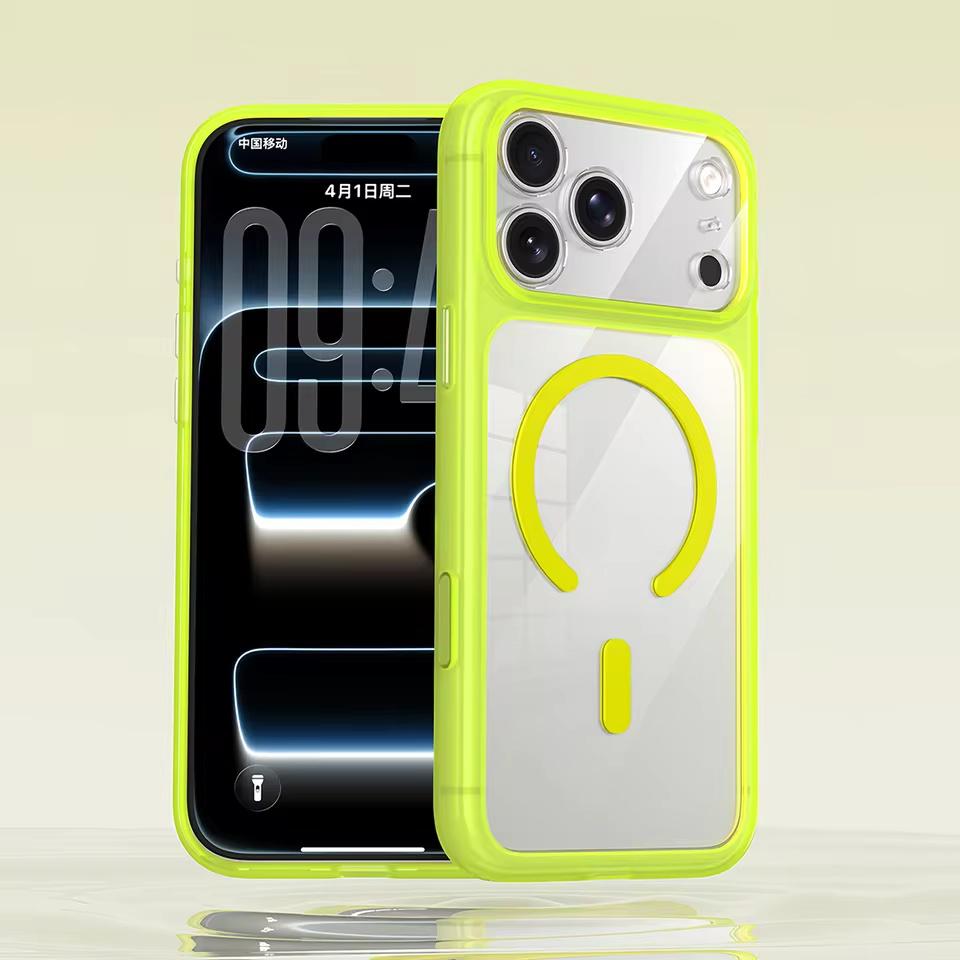 Brandneue Offizielle Klare Magnetische Handyhülle Für iPhone 17 ProMax Air 16Pro 15Pro 14Pro 17 Pro Max Für Magsafe Stoßfeste Hülle