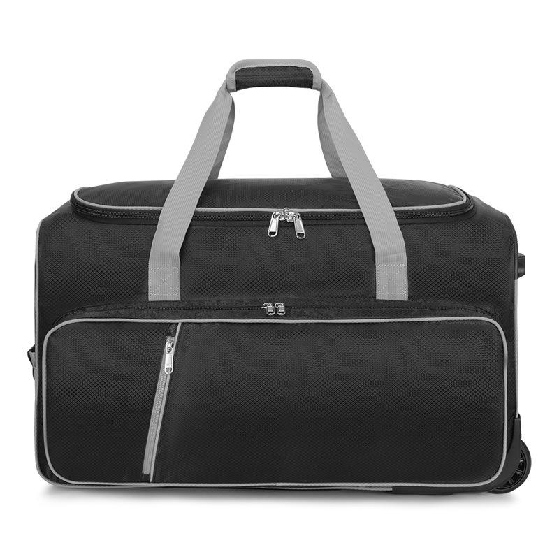 In-Stock Foldable Dance Bag with Wheels & Garment Rack серый